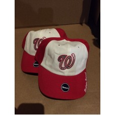 Washington Nationals Official Mujer&apos;s Baseball Hat Adjustable Lot Of 2 New/Tags  eb-55912494